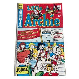 Archie Series Little Archie #98 Sept 1975 Vintage Comic Bathing Beauty Contest